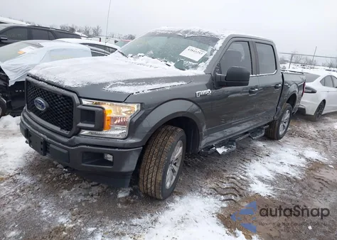 2018 Ford F-150 Xl из США, поврежденный, VIN 1FTEW1E54JFC99148